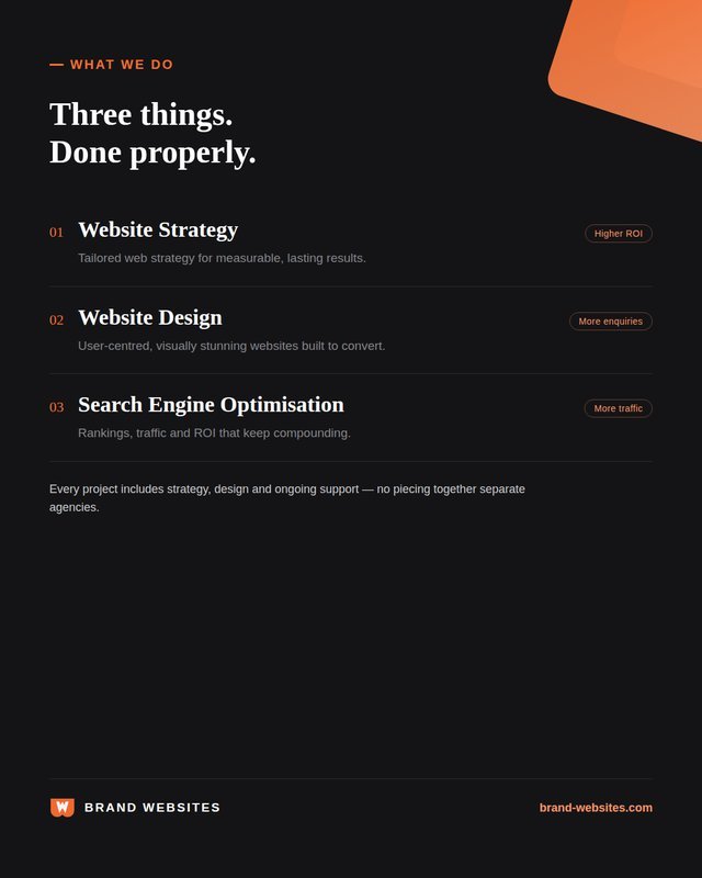 Brand Websites Instagram post